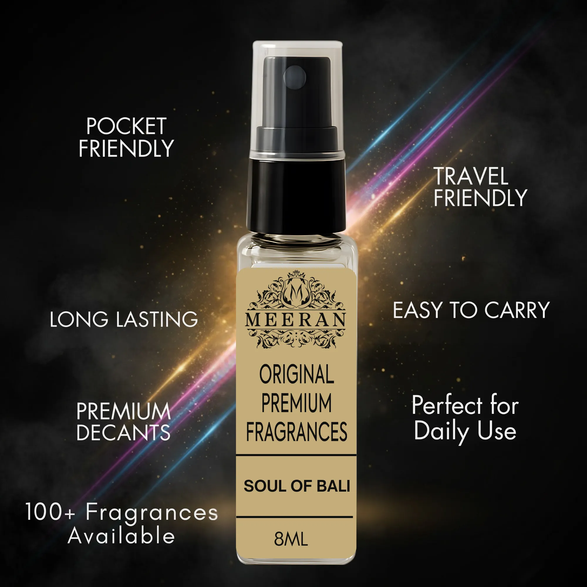  Swiss Arabian Soul Of Bali 8ML EXTRAIT DE PARFUM unisex Decanted From Original Bottle